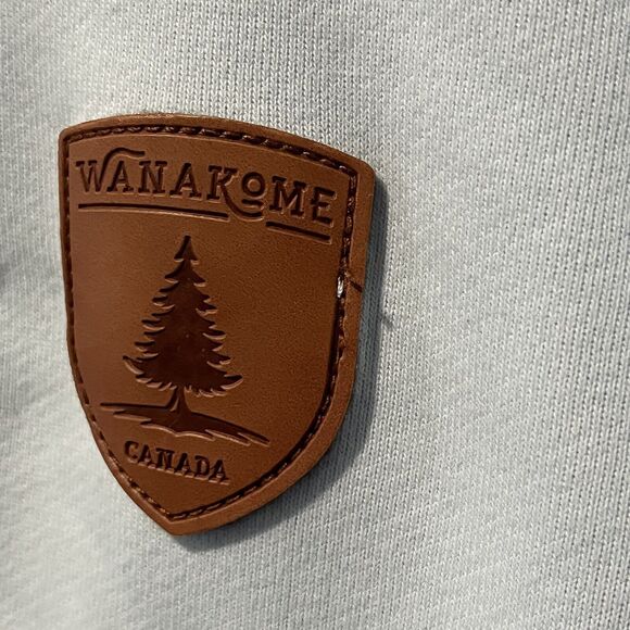 Wanakome Hoodie Women’s Small Corene Hooded Sweatshirt Blue Gray Colorblock - Picture 4 of 14